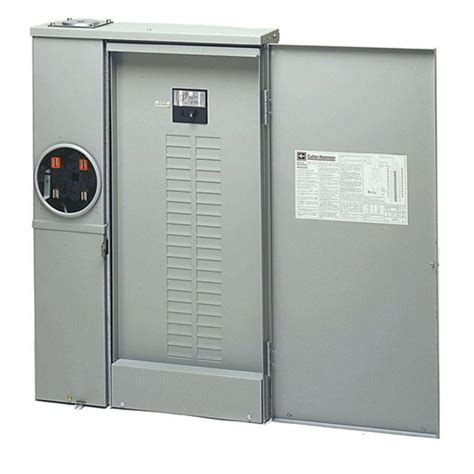 electric 200 amp main box|200 amp panel home depot.